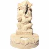 Ganesha mit Kerze