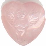 Herz-Engel in Rosenquarz