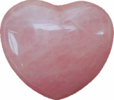 Rosenquarz-Herz